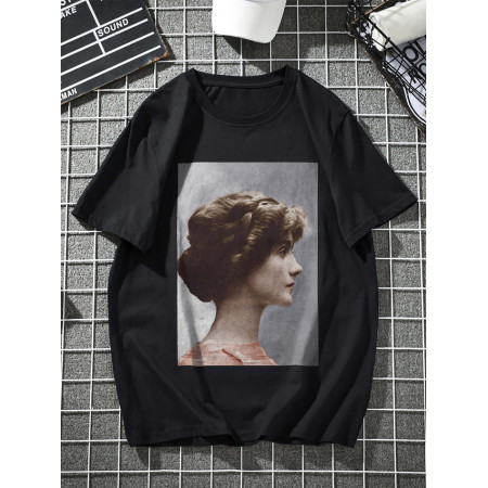 Tricou Gabrielle Coco Chanel bumbac